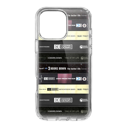 3 Doors Down Albums Cassette Collection Retro Phone Case