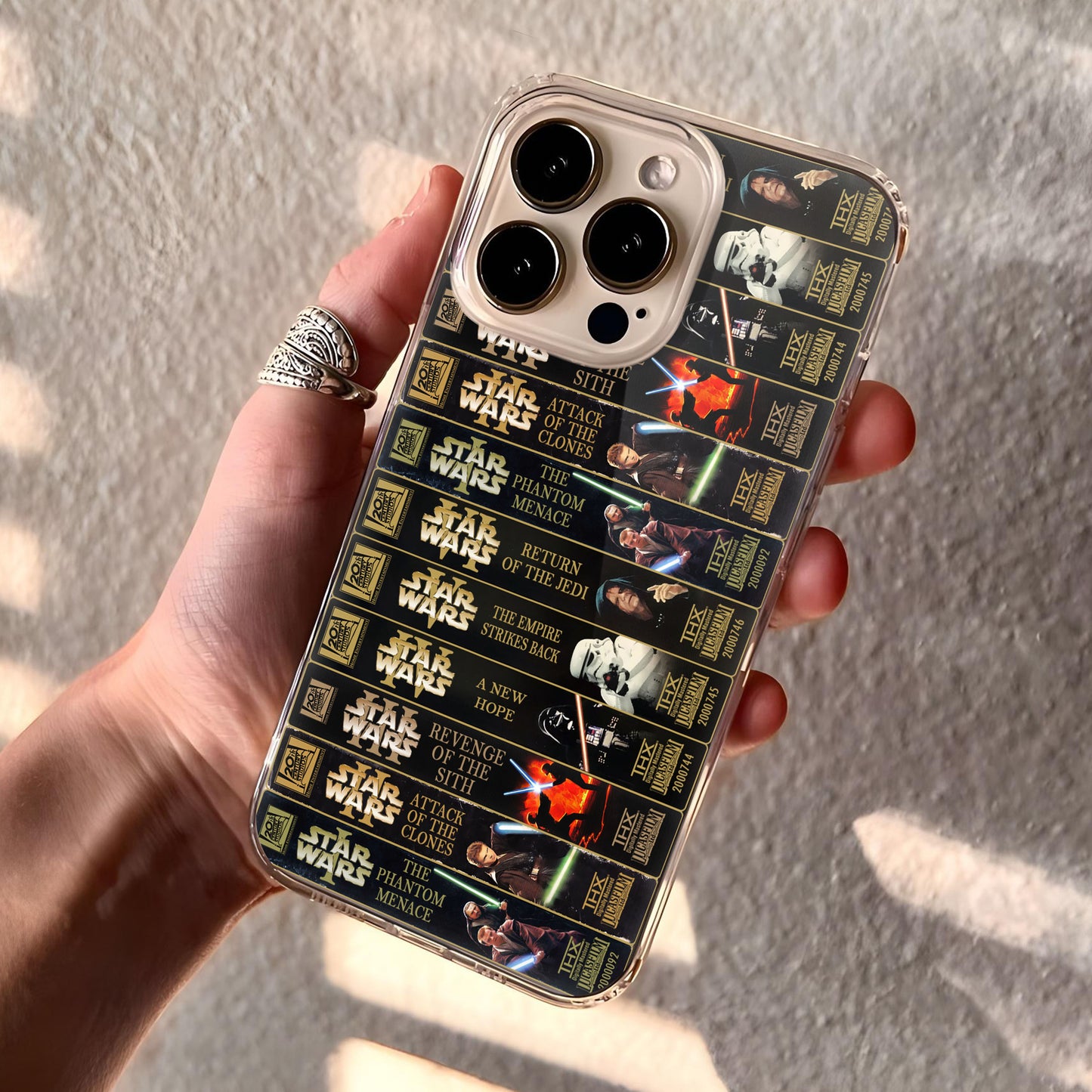 Classic Star Wars VHS Collection Retro Phone Case