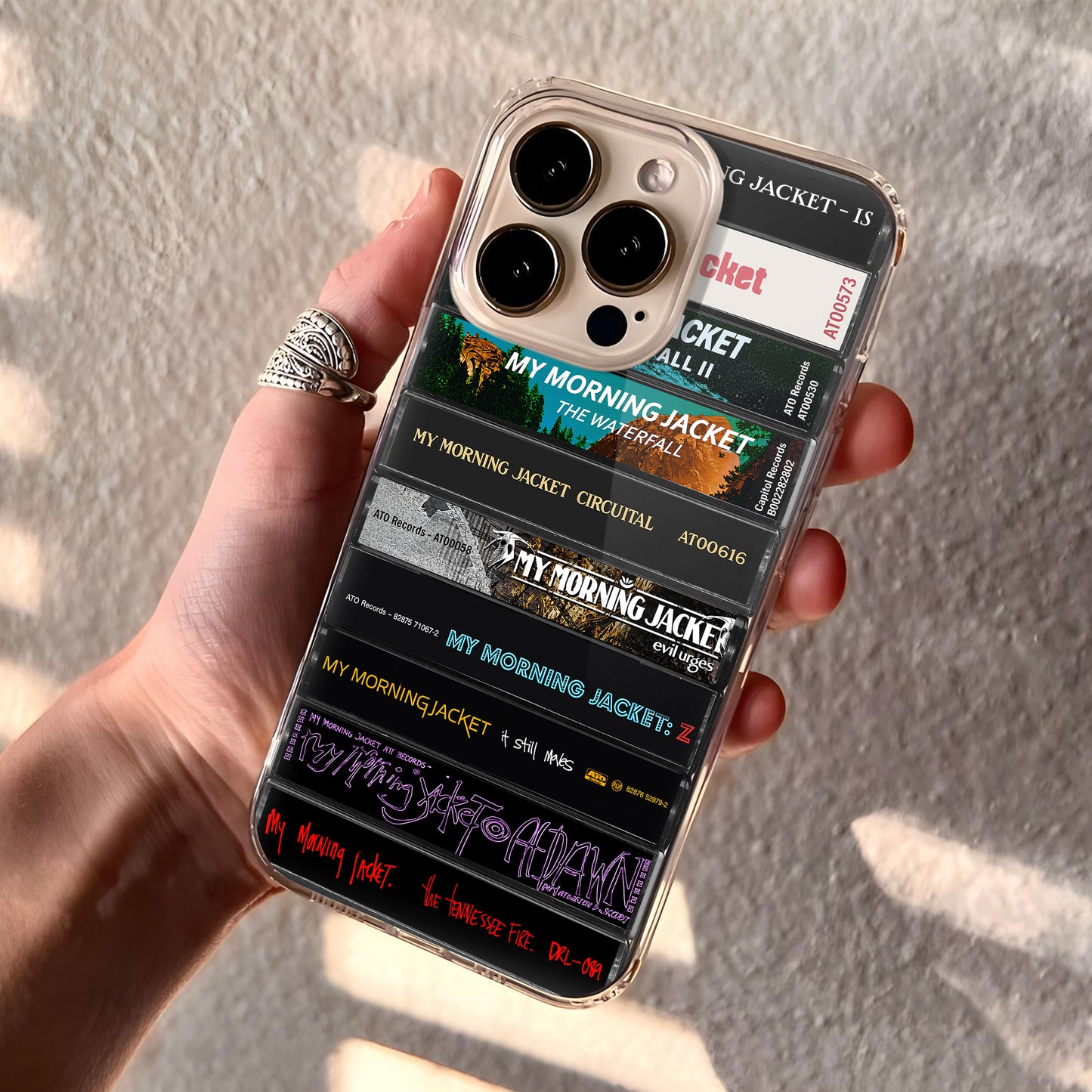 My Morning Jacket Albums Cassette Collection Retro Phone Case