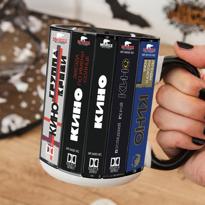Kino Albums Cassette Collection Retro Accent Mug