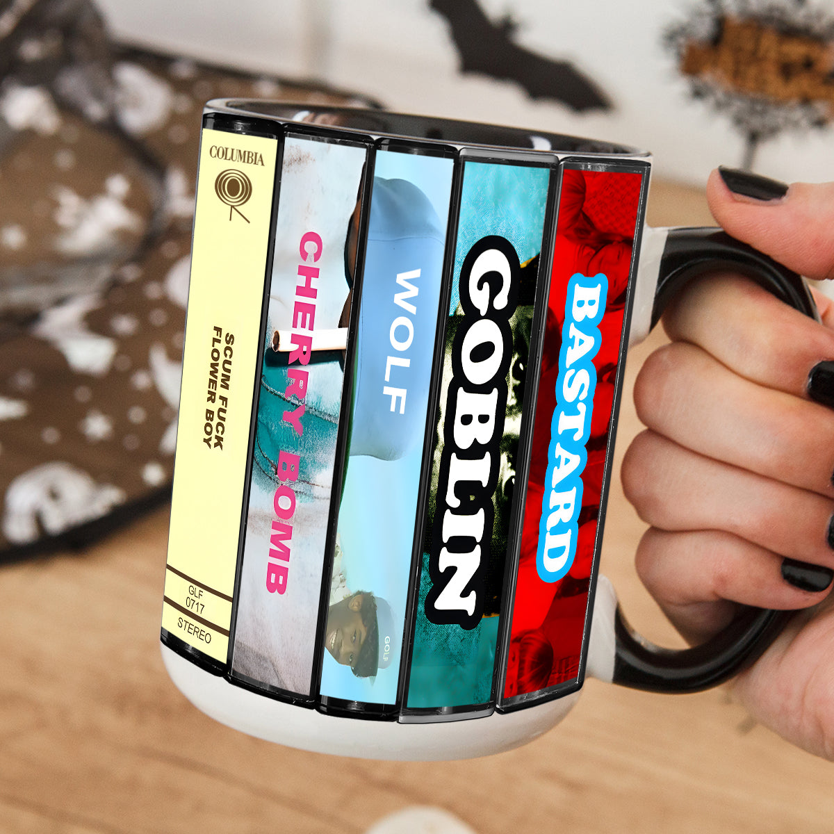 Tyler, the Creator Albums Cassette Collection Retro Accent Mug