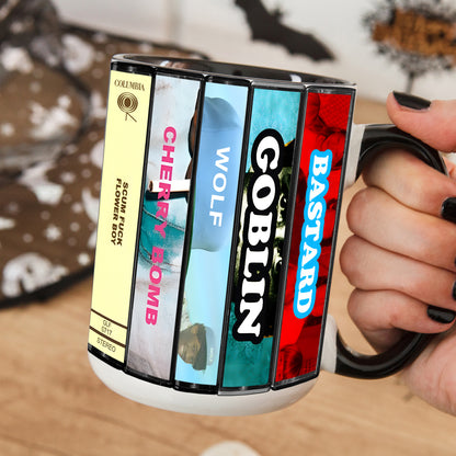 Tyler, the Creator Albums Cassette Collection Retro Accent Mug