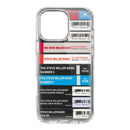Steve Miller Band Albums Cassette Collection Retro Phone Case