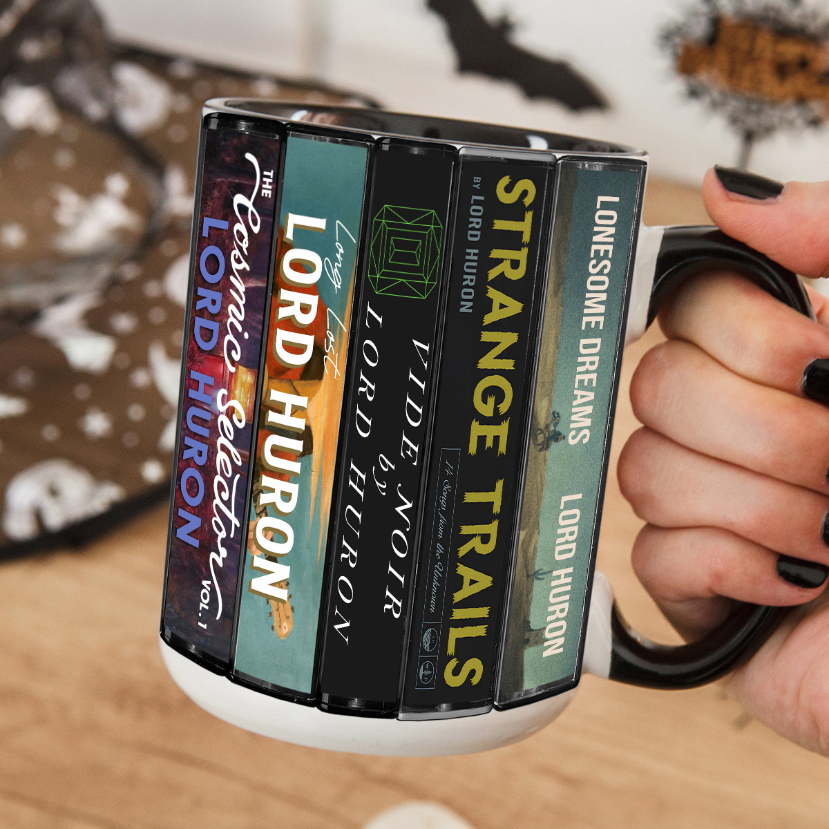 Lord Huron Albums Cassette Collection Retro Accent Mug