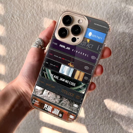 pj Albums Cassette Collection Retro Phone Case