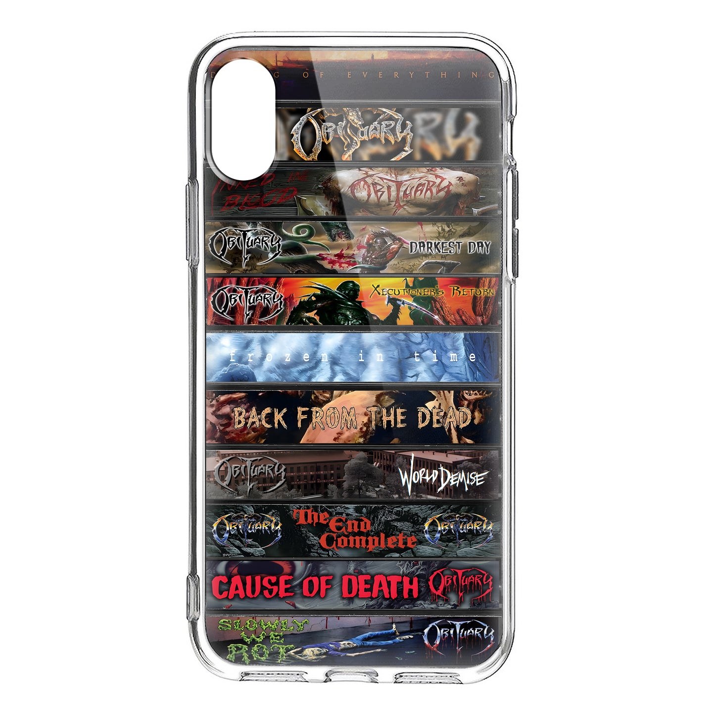 Obituary Albums Cassette Collection Retro Phone Case