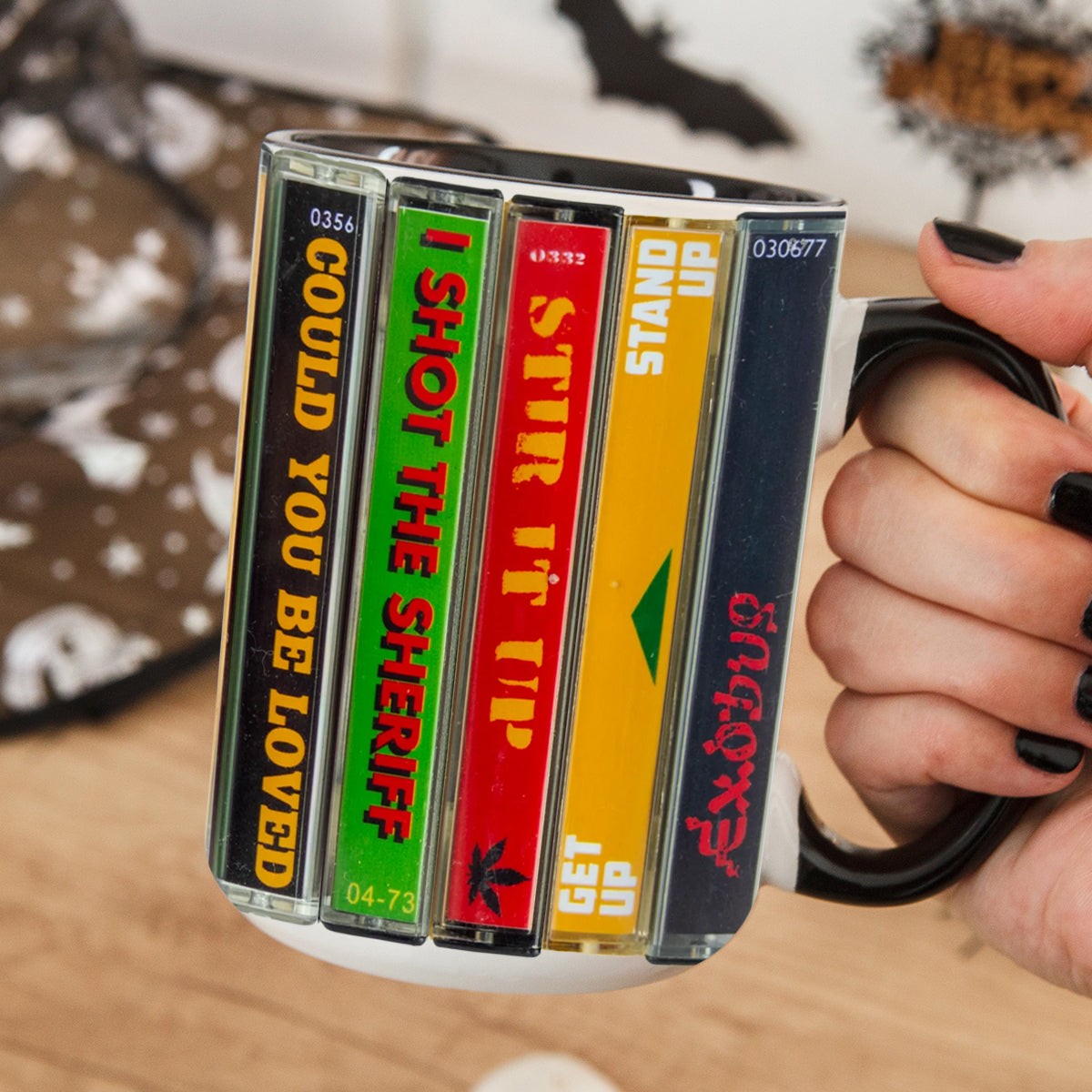 Bob Marley Music Cassette Retro Collection Accent Mug