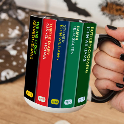 NYRB Classic Books Collection Retro Accent Mug