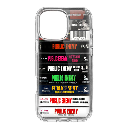 Public Enemy Albums Cassette Collection Retro Phone Case