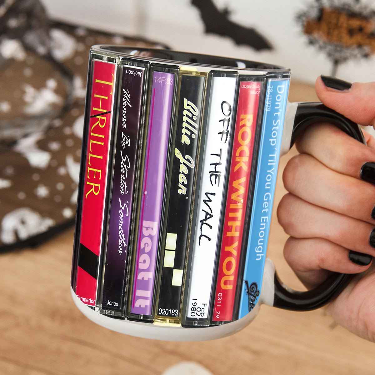 Michael Jackson Music Cassette Retro Collection Accent Mug