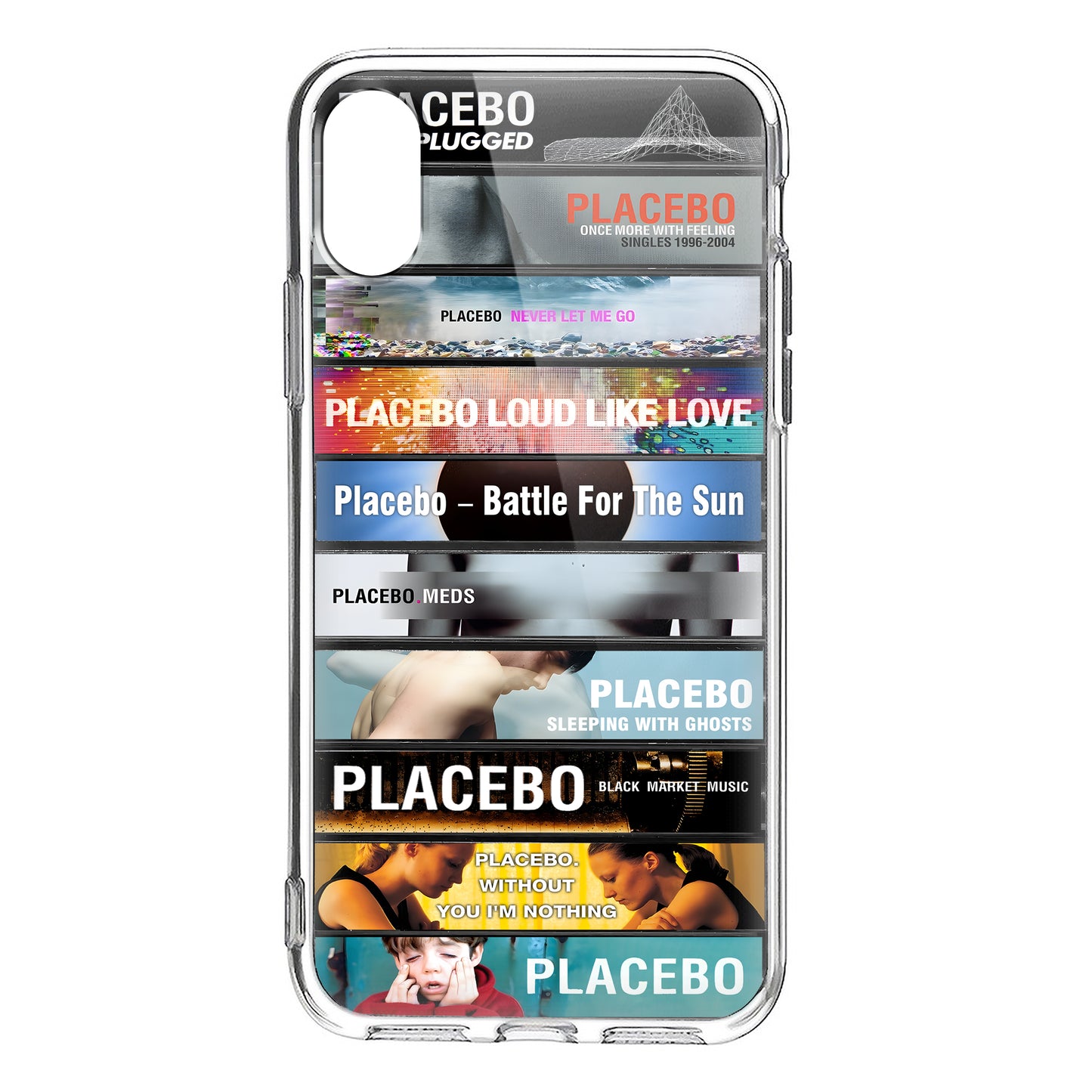 Placebo Albums Cassette Collection Retro Phone Case