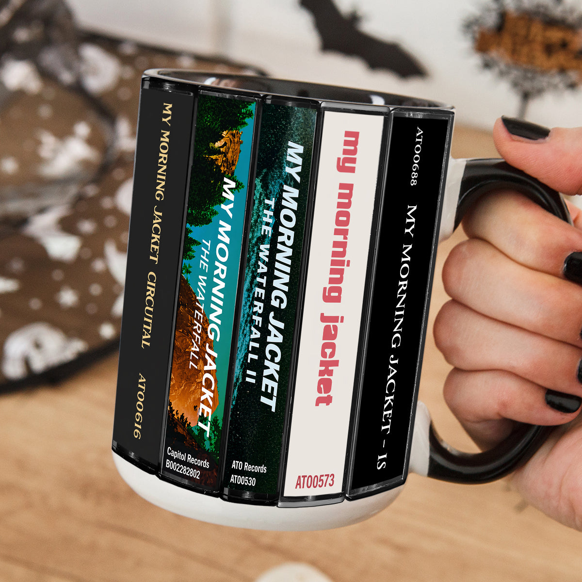 My Morning Jacket Albums Cassette Collection Retro Accent Mug