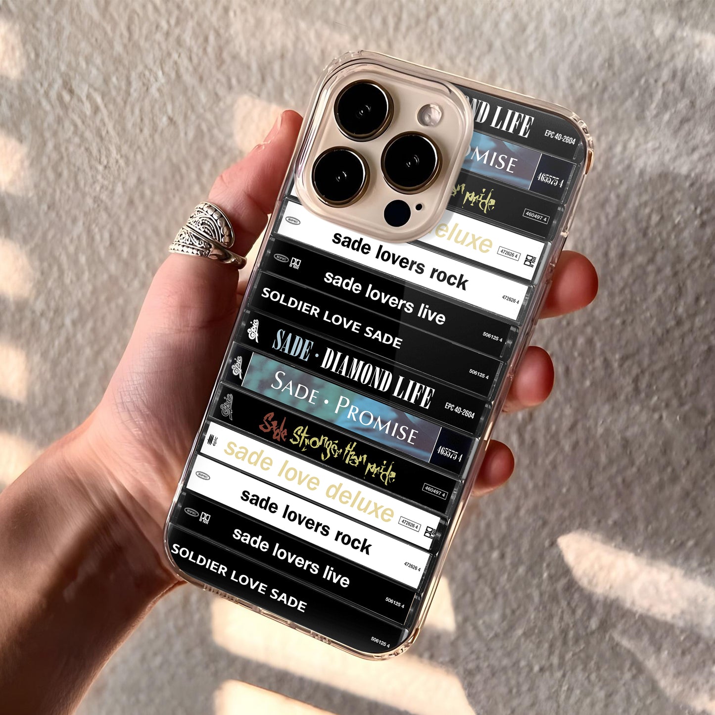Sade Albums Cassette Collection Retro Phone Case
