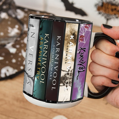 Karnivool Albums Cassette Collection Retro Accent Mug