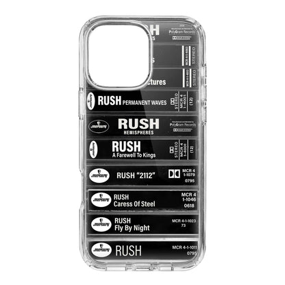 Rush Albums Cassette Collection Retro Phone Case