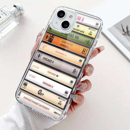 Chicago Albums Cassette Collection Retro Phone Case