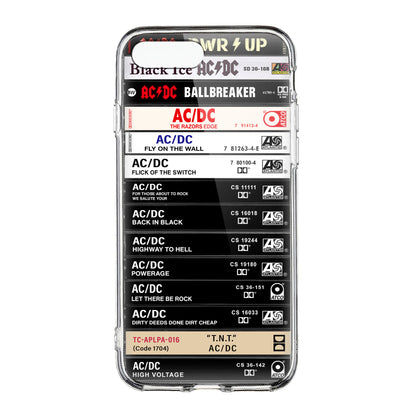 AC/DC Albums Cassette Collection Retro Phone Case