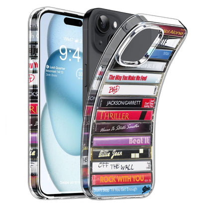Michael Jackson Music Cassette Collection Retro Phone Case