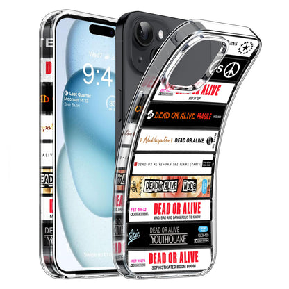 Dead or Alive Albums Cassette Collection Retro Phone Case