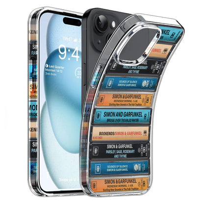 Simon & Garfunkel Albums Cassette Collection Retro Phone Case