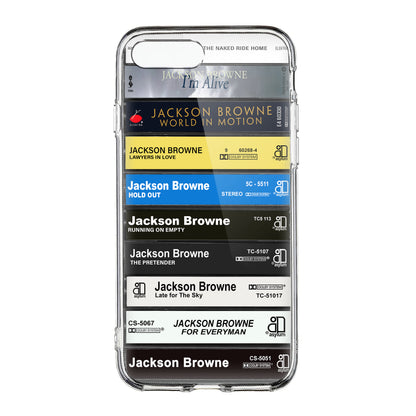Jackson Browne Albums Cassette Collection Retro Phone Case