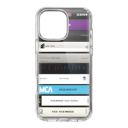 Kylie Minogue Albums Cassette Collection Retro Phone Case