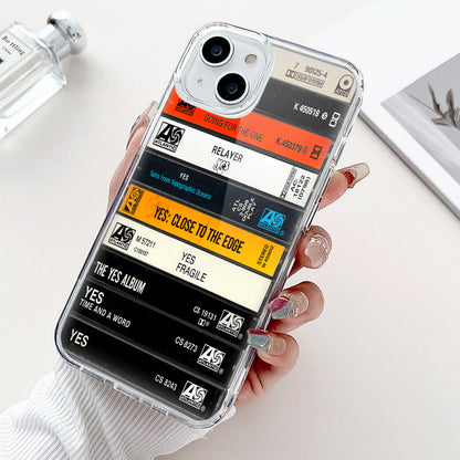 YES Albums Cassette Collection Retro Phone Case