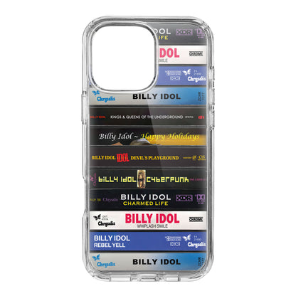 Billy Idol Albums Cassette Collection Retro Phone Case