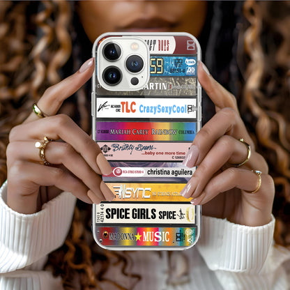 90's Pop Albums Cassette Collection Retro Phone Case