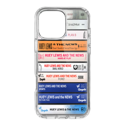 Huey Lewis Albums Cassette Collection Retro Phone Case