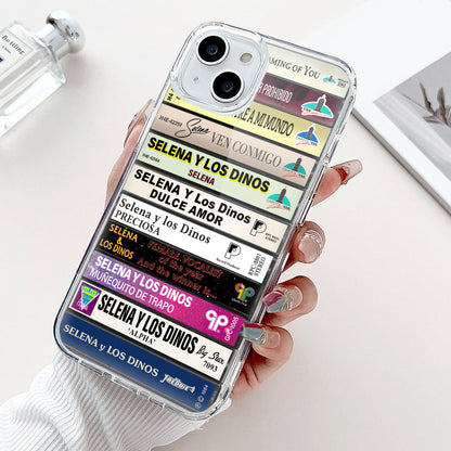 Selena Albums Cassette Collection Retro Phone Case