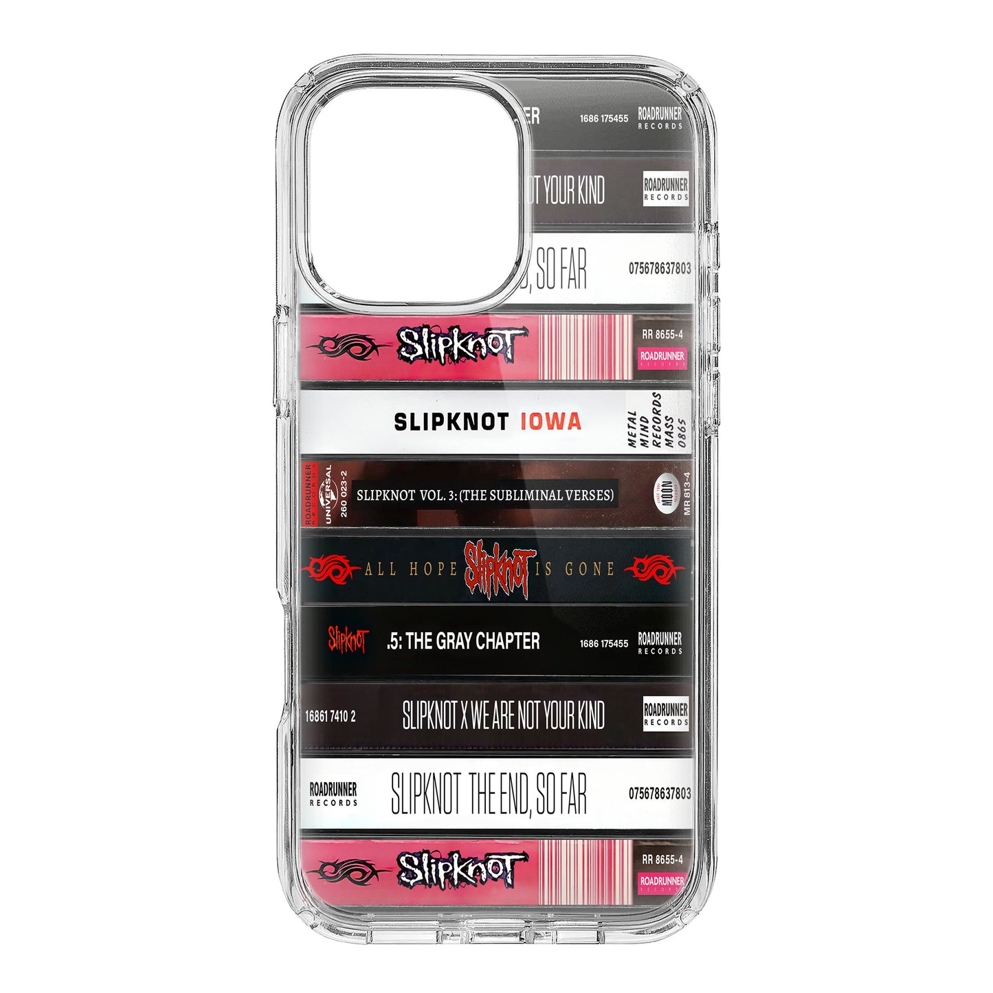 Slipknot Albums Cassette Collection Retro Phone Case