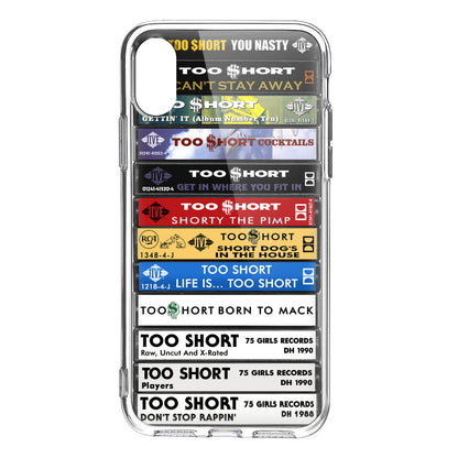 Too Short Albums Cassette Collection Retro Phone Case