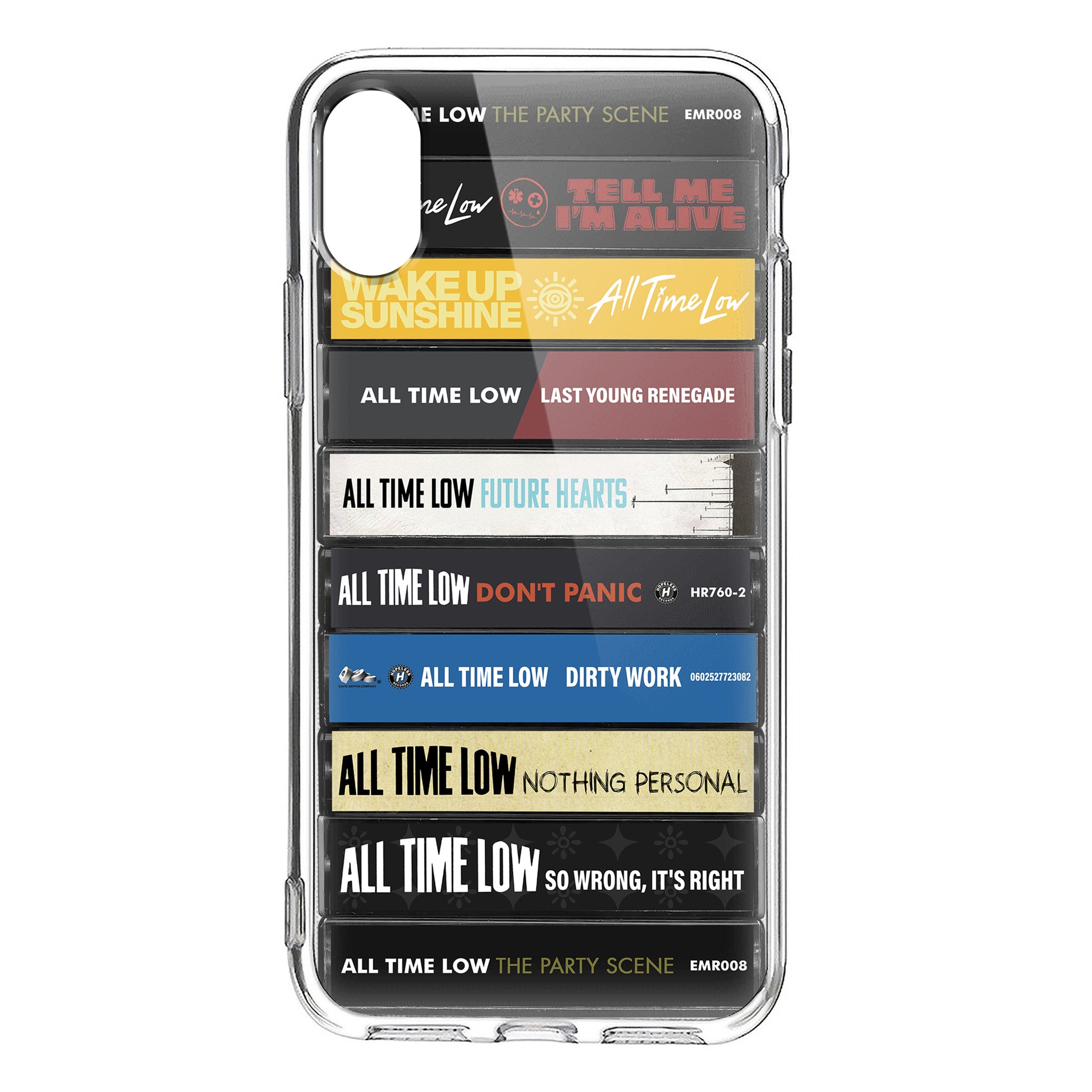 All Time Low Albums Cassette Collection Retro Phone Case – MTervoDesign, image size:1946x1946