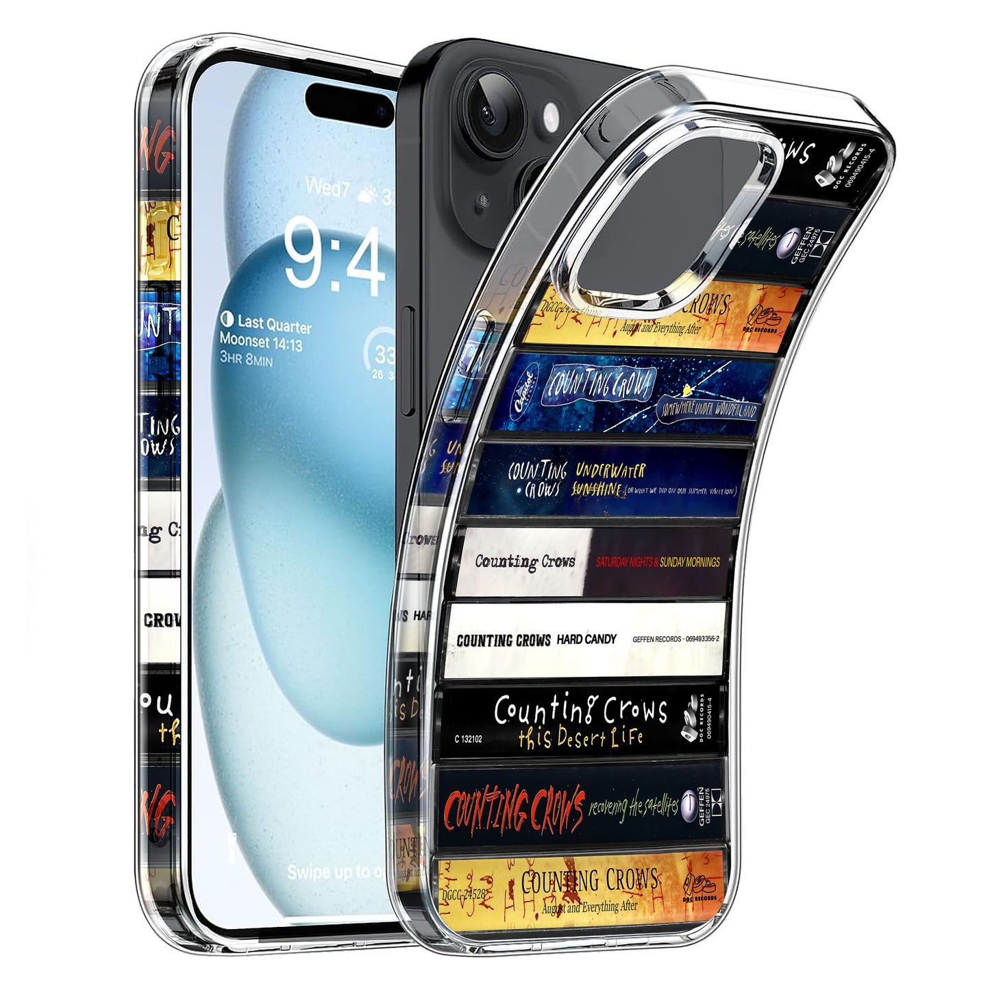 Counting Crows Albums Cassette Collection Retro Phone Case