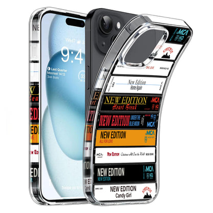 New Edition Albums Cassette Collection Retro Phone Case
