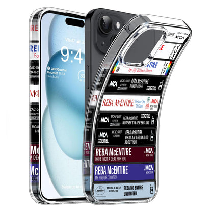 Reba McEntire Albums Cassette Collection Retro Phone Case