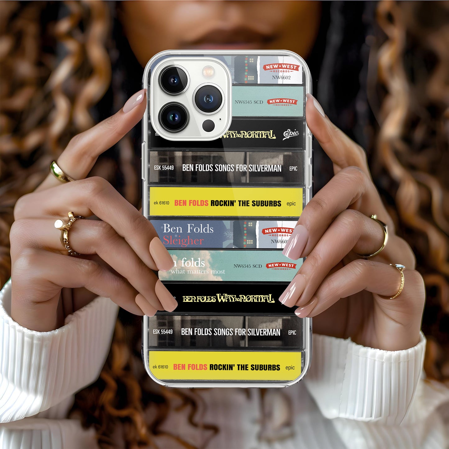 Ben Folds Albums Cassette Collection Retro Phone Case