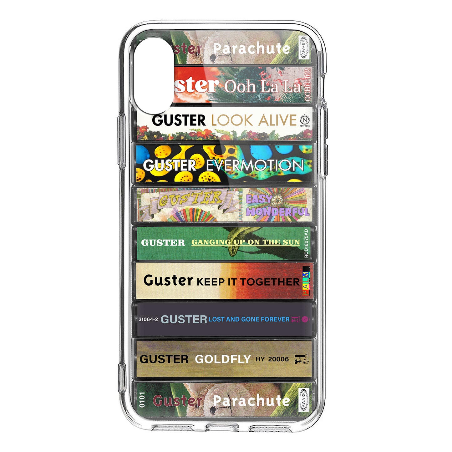 Guster Albums Cassette Collection Retro Phone Case