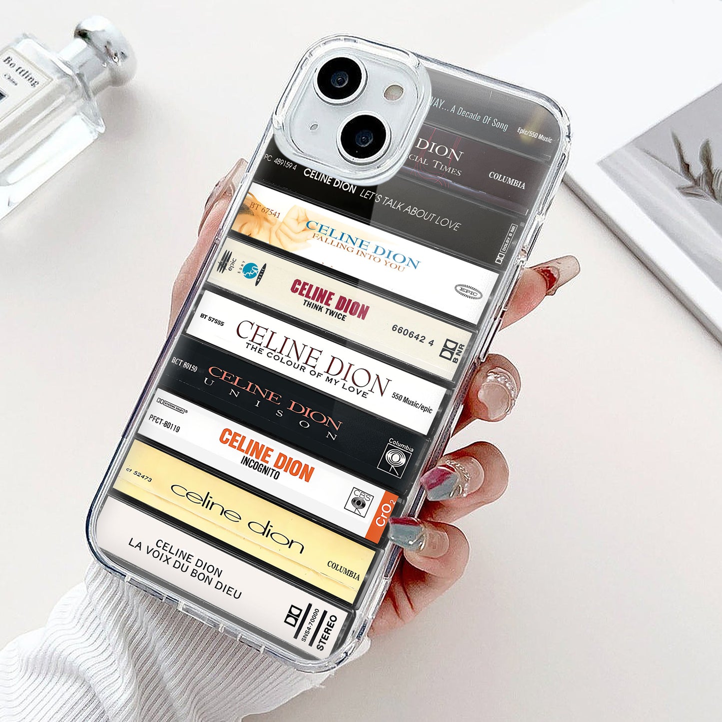 C��line Dion Albums Cassette Collection Retro Phone Case