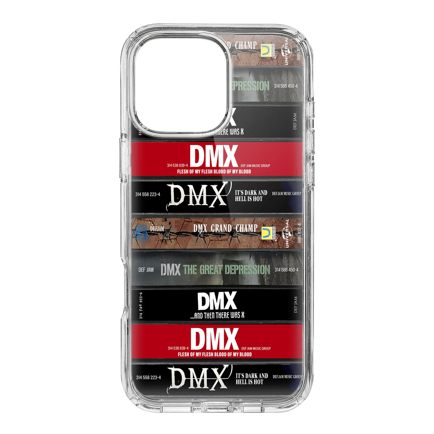 DMX Albums Cassette Collection Retro Phone Case
