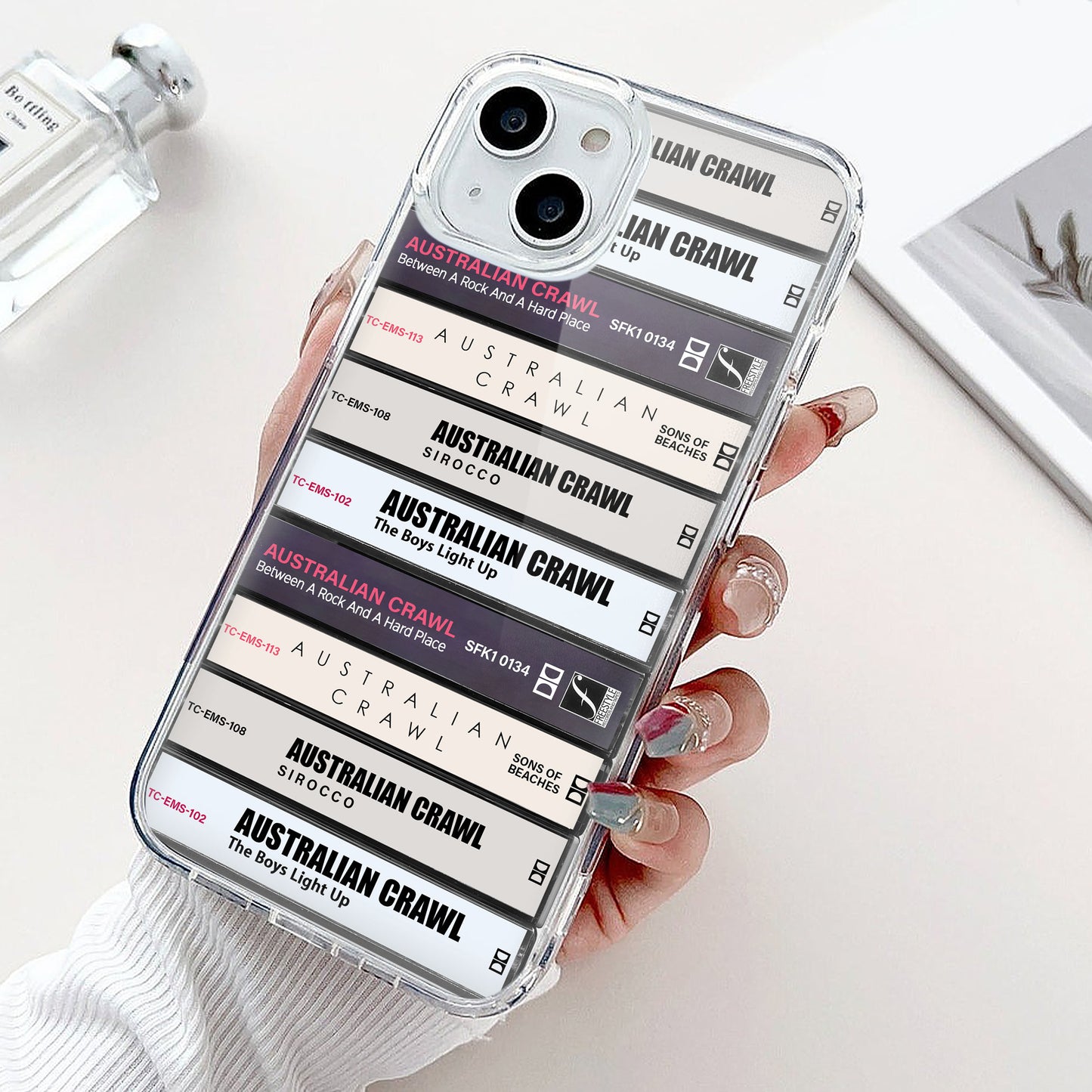 Australian Crawl Albums Cassette Collection Retro Phone Case