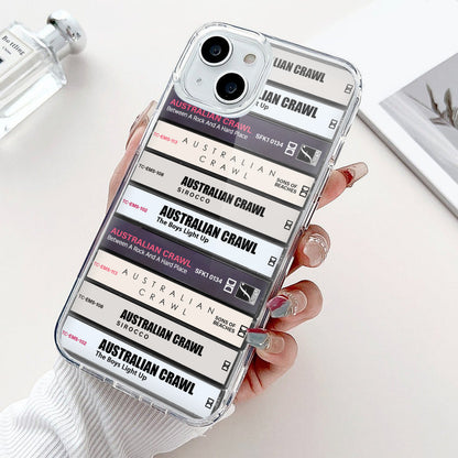 Australian Crawl Albums Cassette Collection Retro Phone Case