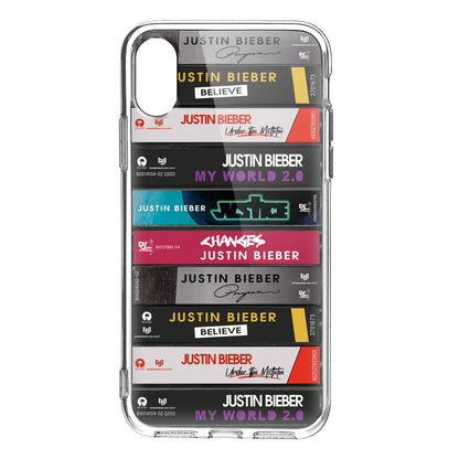 Justin Bieber Albums Cassette Collection Retro Phone Case