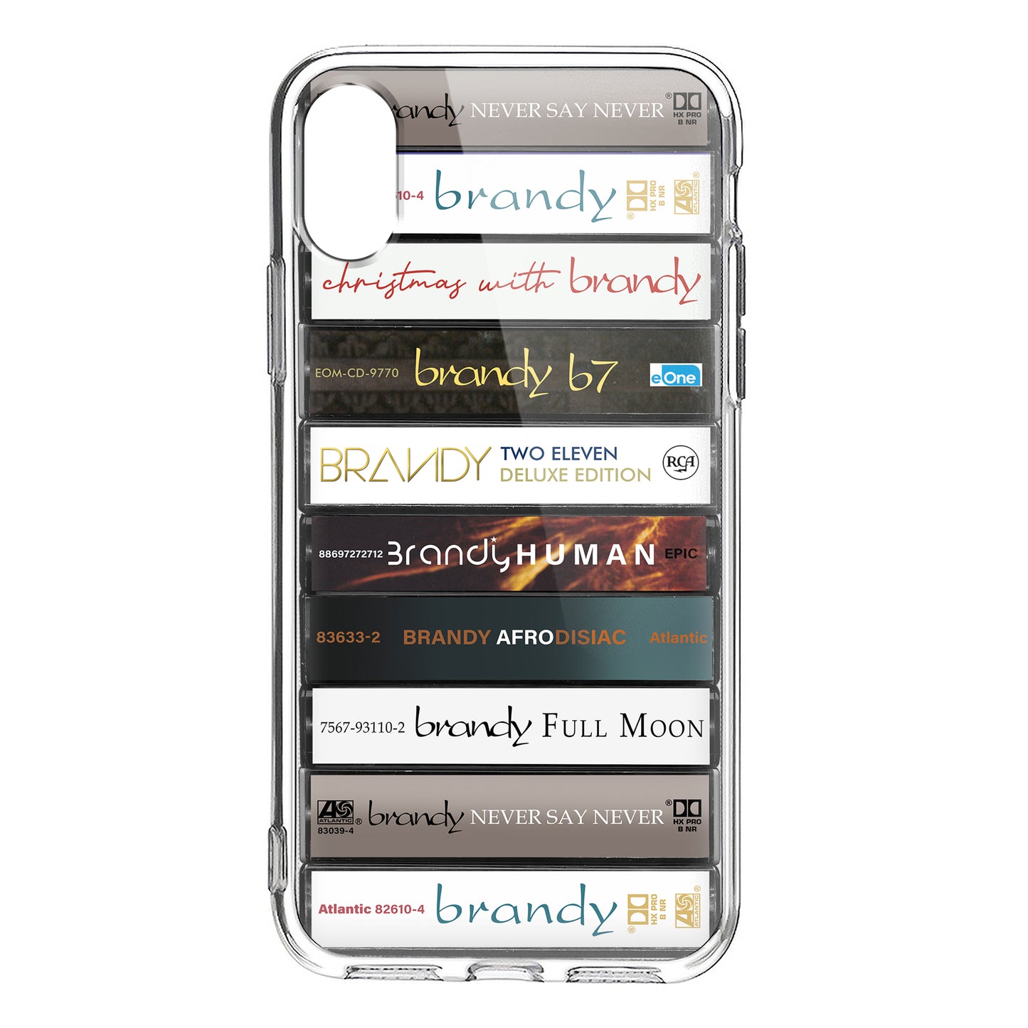 Brandy Norwood Albums Cassette Collection Retro Phone Case