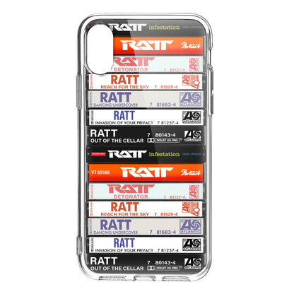 Ratt Albums Cassette Collection Retro Phone Case
