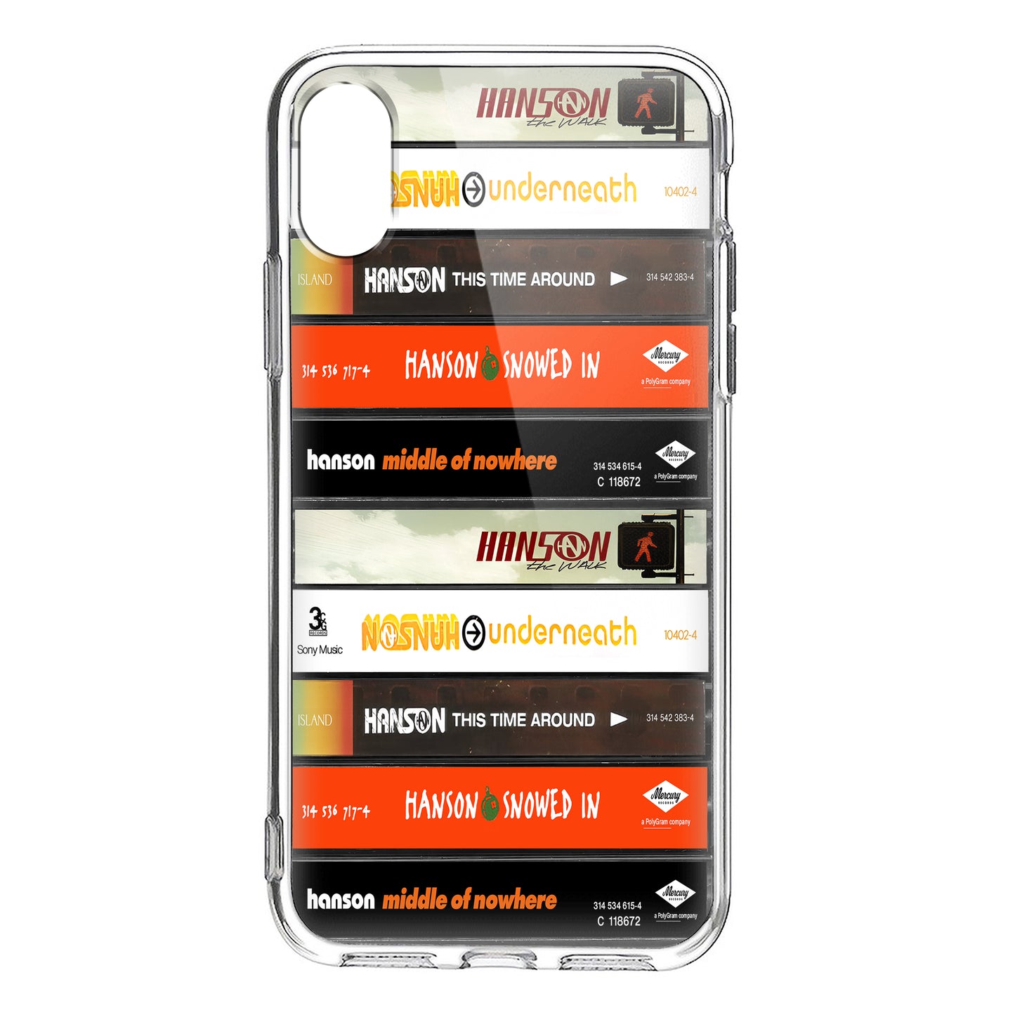 Hanson Albums Cassette Collection Retro Phone Case