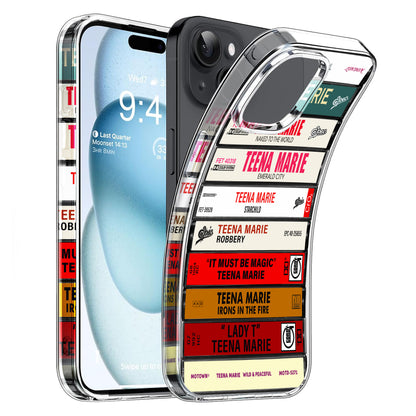 Teena Marie Albums Cassette Collection Retro Phone Case