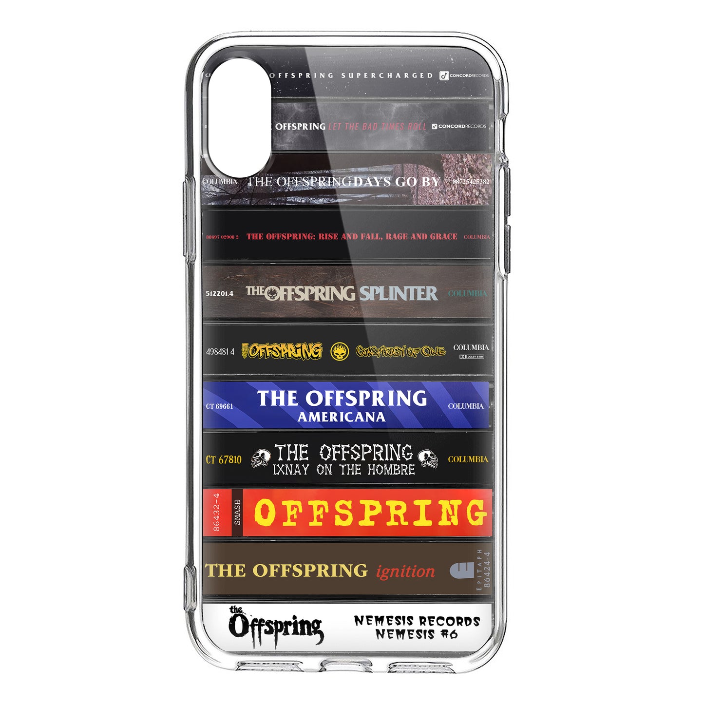 The Offspring Albums Cassette Collection Retro Phone Case