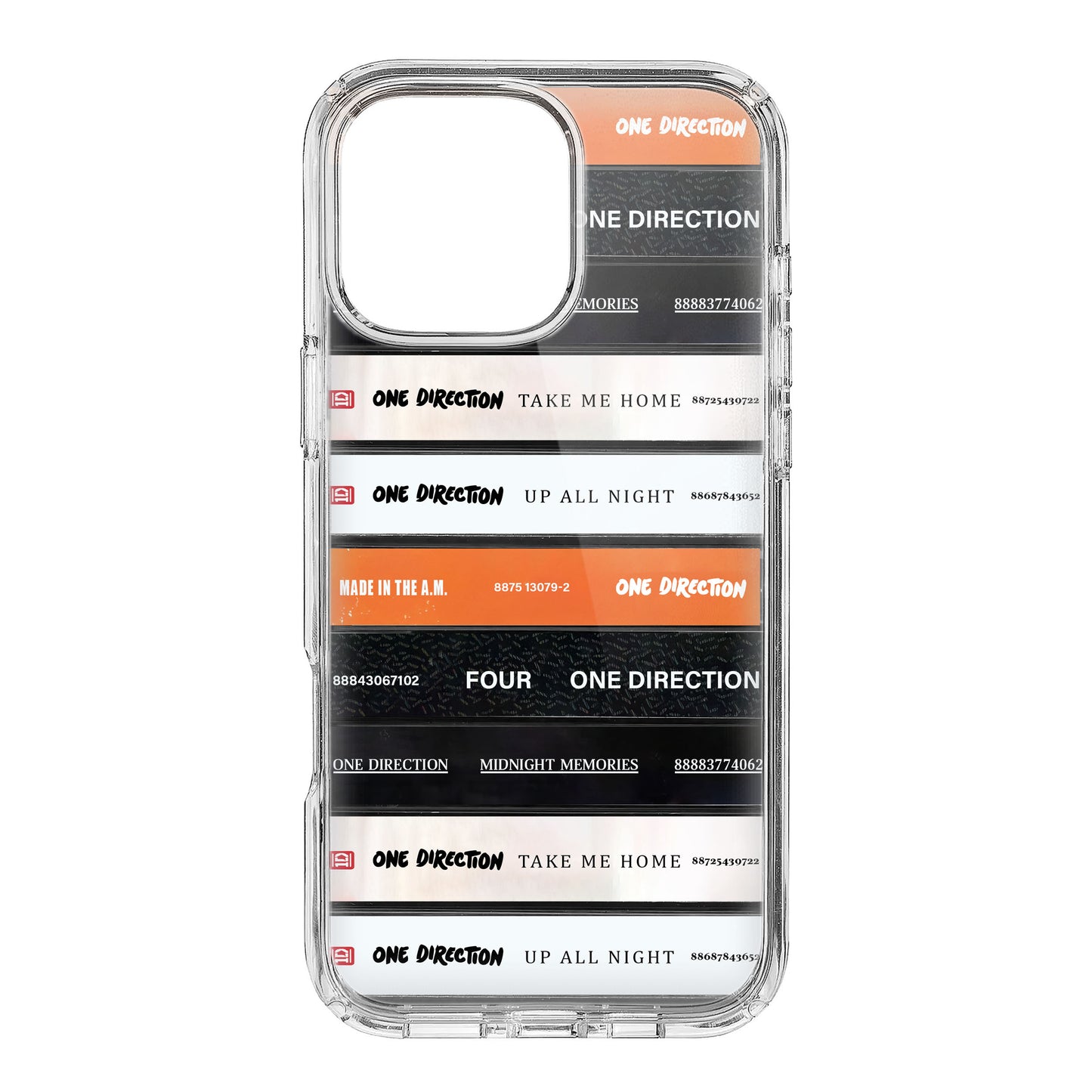 One Direction Albums Cassette Collection Retro Phone Case